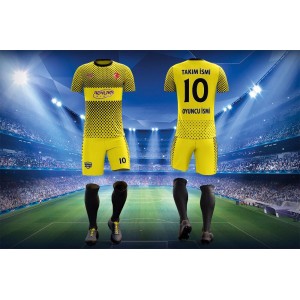 Dijital Baskı Erkek Futbol Forma - 63